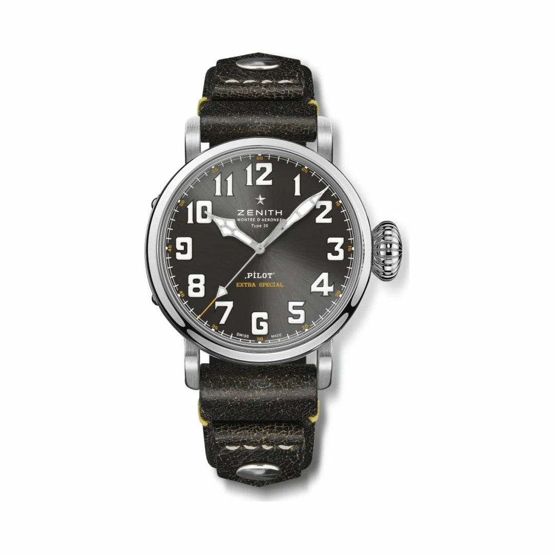 Zenith Pilot Type 20 Rescue Cadran Gris Meteor - Les Champs d'Or Montre Zenith