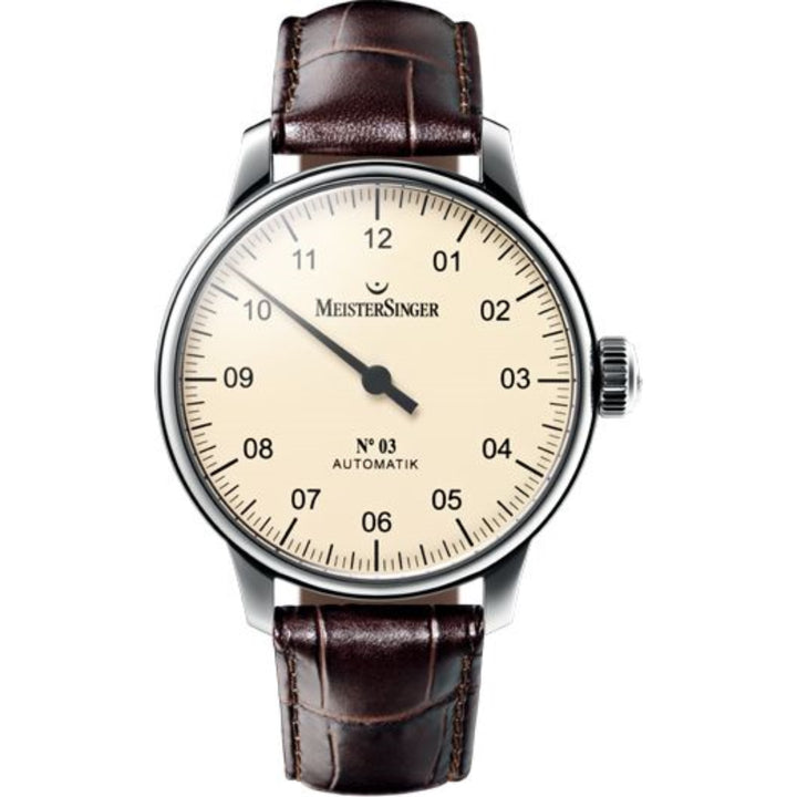 Montre Mono-aiguille N°03 - 43 mm AM903 - Montre - MeisterSinger - Les Champs d'Or