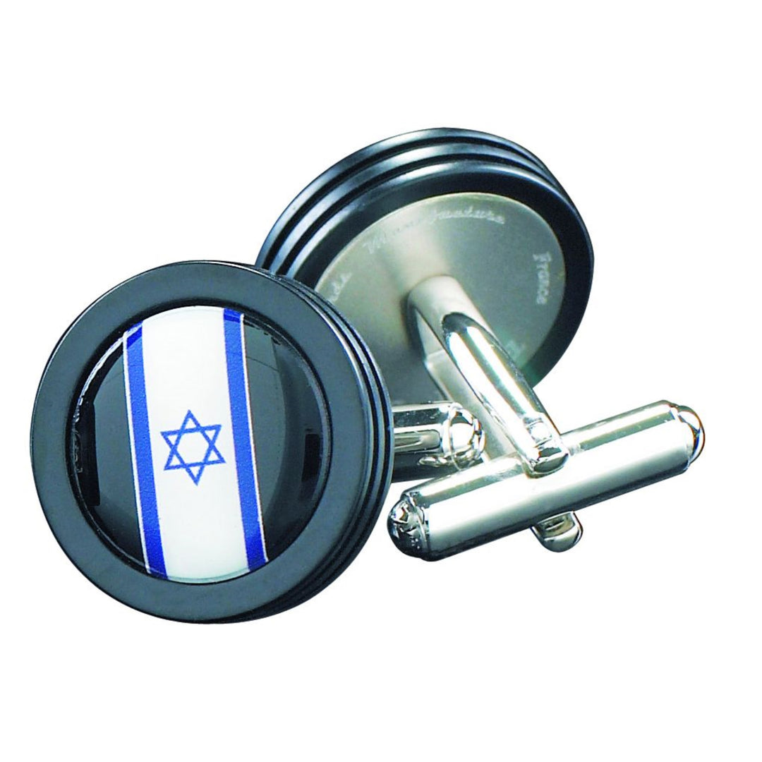 "Israel" flag cufflinks