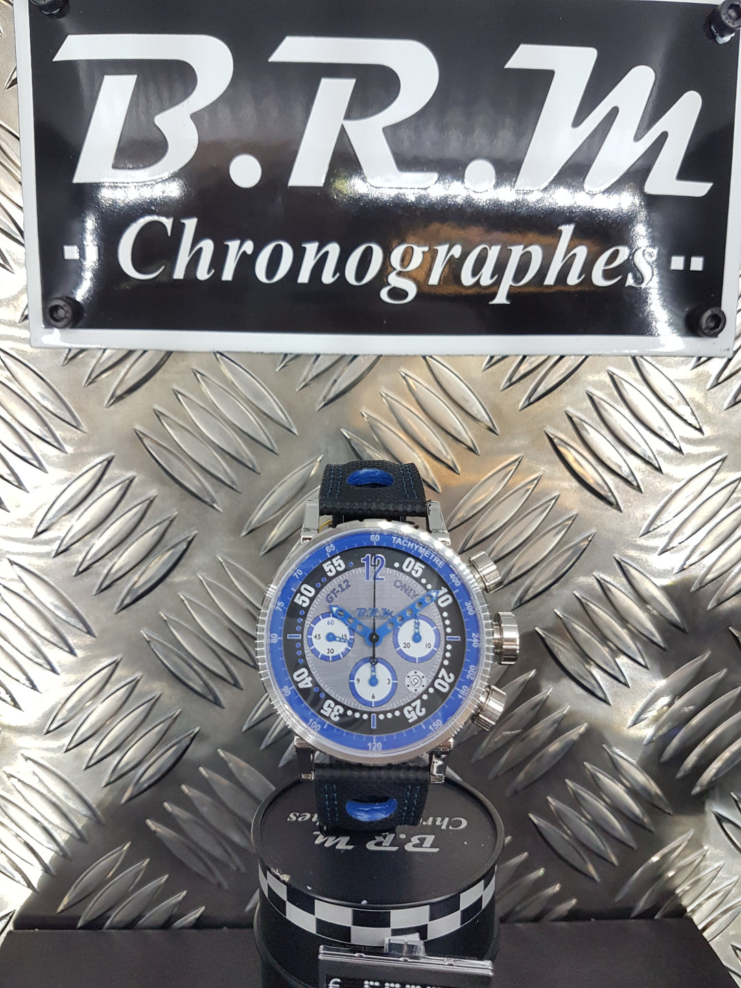 Montre GT 12 Only One Bleue B.R.M   Montre - Les Champs d'Or