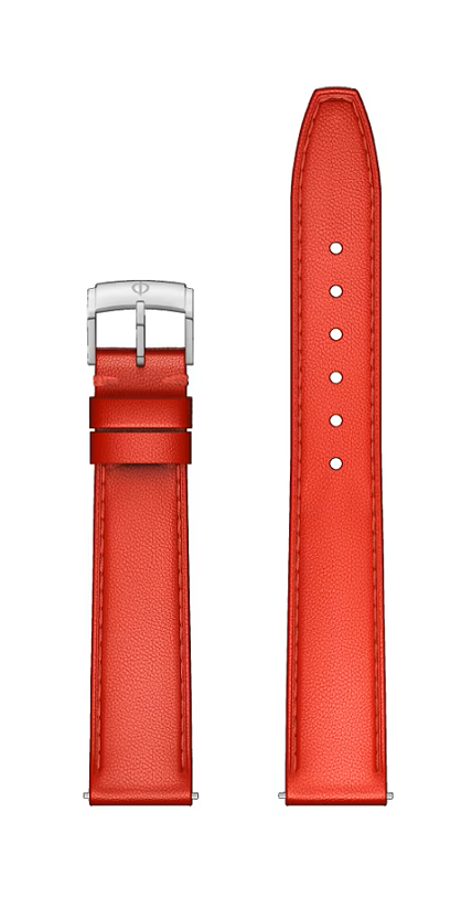 Bracelet veau rouge MXE0N0N3 Bracelet Baume et Mercier   Bracelets Montres - Les Champs d'Or