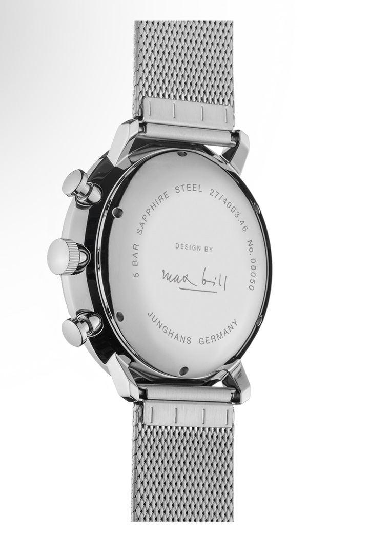 Montre Max Bill  Chronoscope 027/4003.46 - Montre - Junghans - Les Champs d'Or