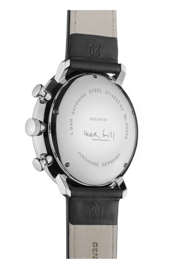 Montre Max Bill  Chronoscope 027/4600.02 - Montre - Junghans - Les Champs d'Or