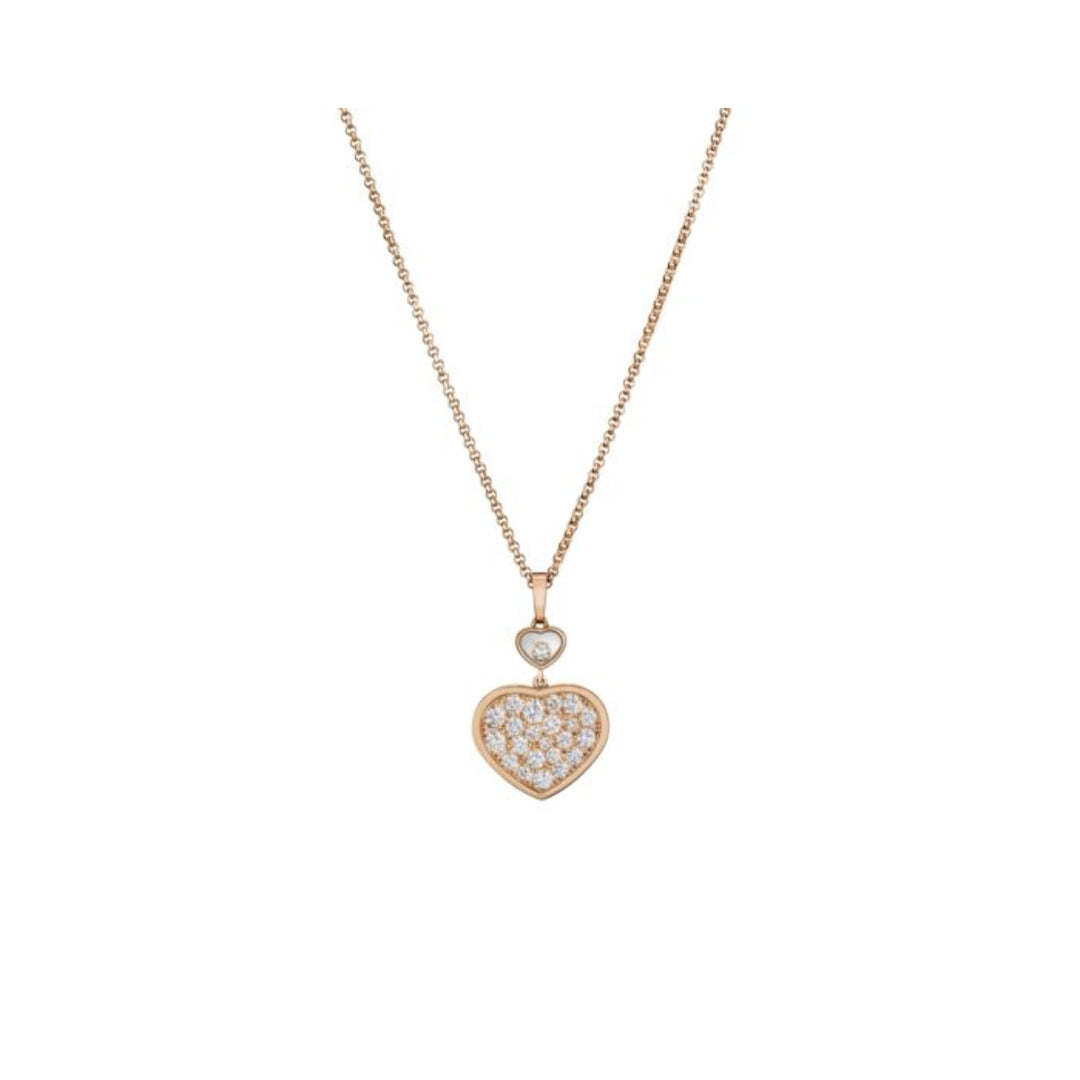 Pendentif Happy Hearts Or Rose 797482-5009 - Chopard Joaillerie   Pendentif - Les Champs d'Or