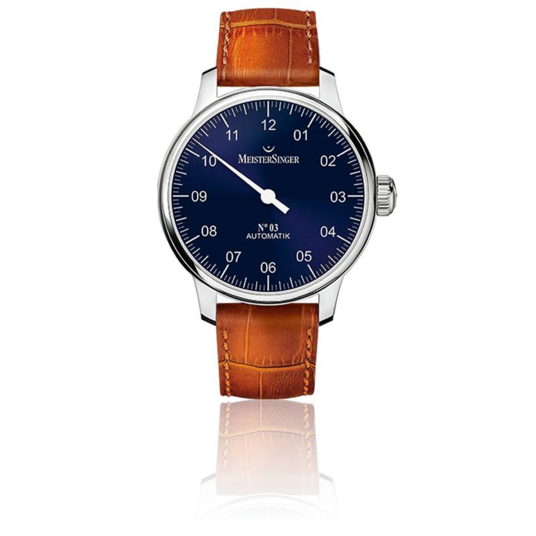 Montre Mono-Aiguille N°03 Mono Aiguille AM908 - Montre - MeisterSinger - Les Champs d'Or