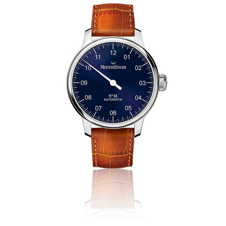 Montre Mono-Aiguille N°03 Mono Aiguille AM908 - Montre - MeisterSinger - Les Champs d'Or