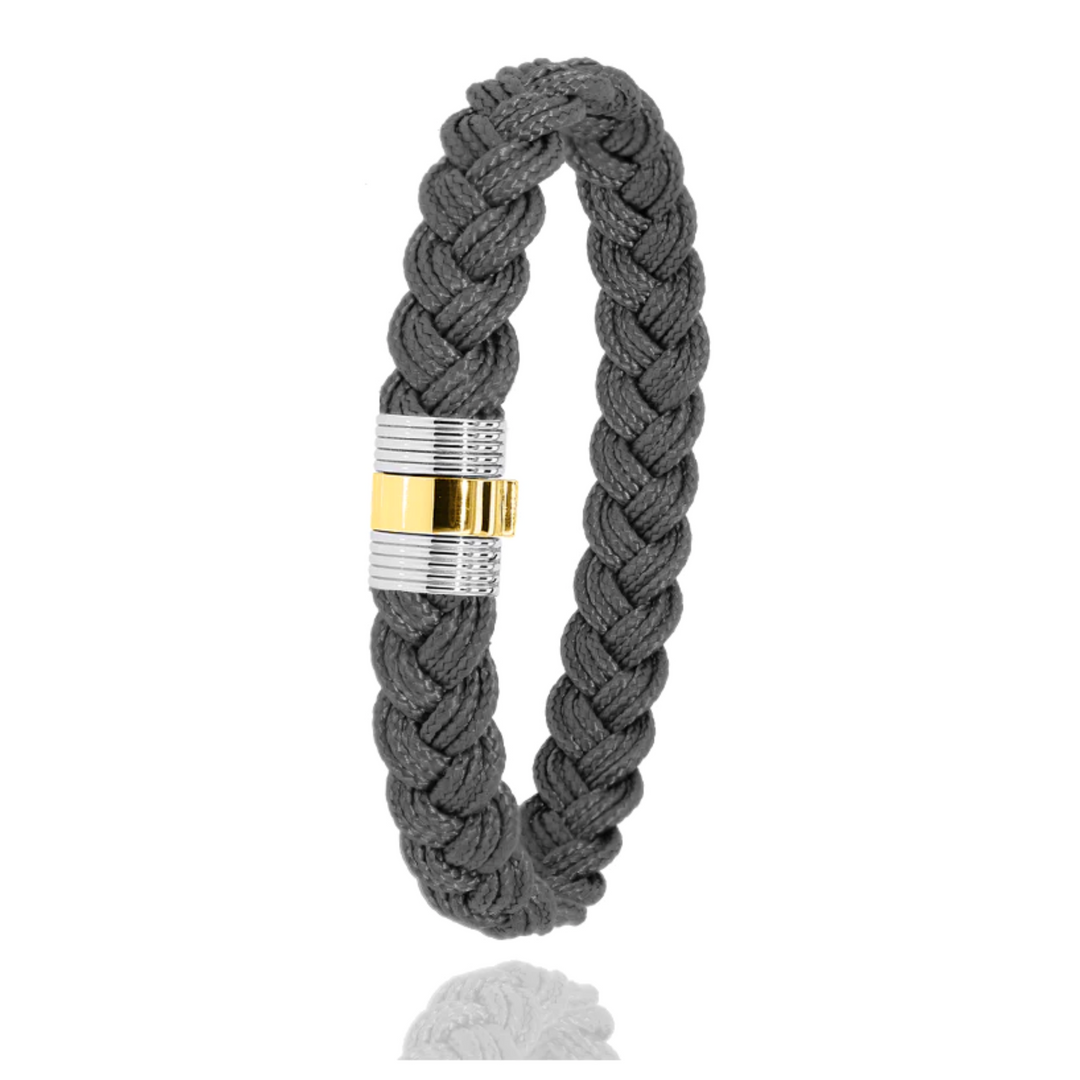 Bracelet Albanu Monaco Cordon Marin - 607 TCM OR N - - Albanu - Bracelet - Les Champs d'Or