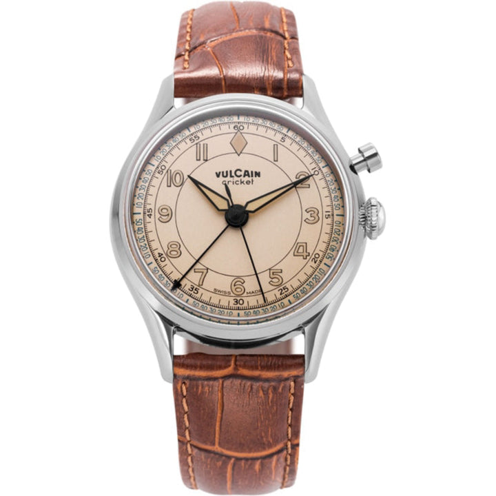 Montre Cricket Classique EggShell 39MM - Montre - Vulcain - Les Champs d'Or