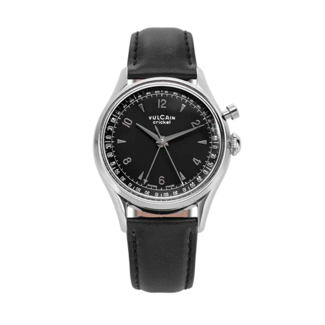 Montre Cricket Tradition Black 39MM - Montre - Vulcain - Les Champs d'Or