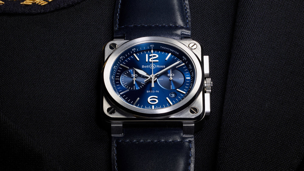 Bell & Ross - Bell & Ross BR03 -94 Blue Steel - Les Champs d'Or