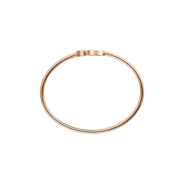 Bracelet Jonc Happy Hearts en Or Rose et Nacre 857482-5302 - Bracelet - Chopard Joaillerie - Les Champs d'Or