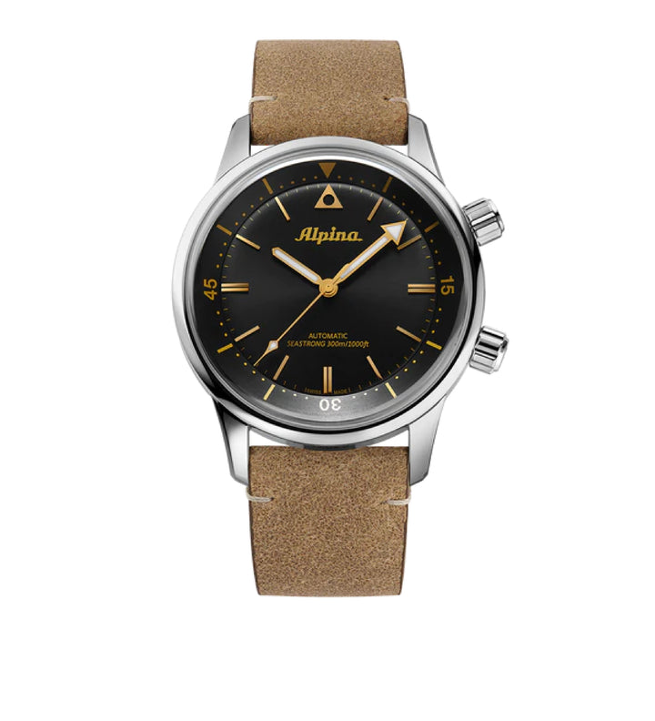 Montre Seastrong Diver 300 Heritage Black - Montre - Alpina - Les Champs d'Or