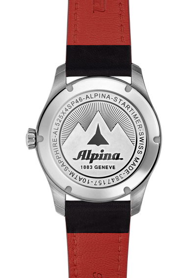 Alpina - Montre Startimer Pilot Automatique Noir 41 MM - Les Champs d'Or