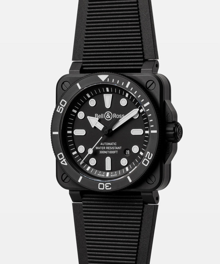 Montre BR 03-92 Diver Black Matte Ceramic