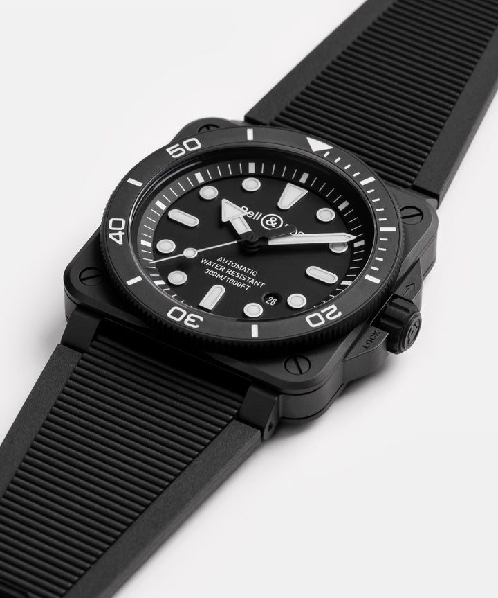 Montre BR 03-92 Diver Black Matte Ceramic
