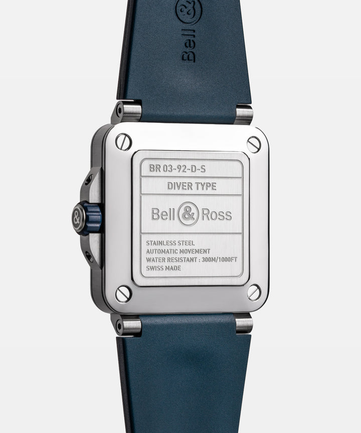 BR 03-92 DIVER BLUE STEEL