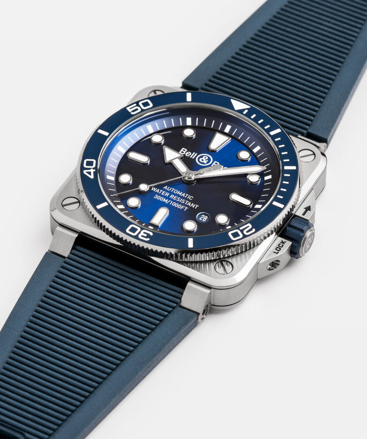 BR 03-92 DIVER BLUE STEEL