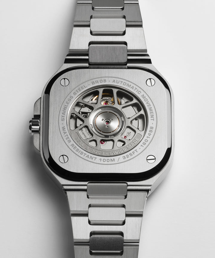 Montre BR 05 GMT White Acier -  - Bell & Ross - Montre - Les Champs d'Or