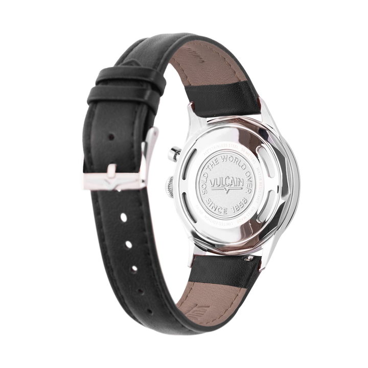 Montre Cricket Tradition Black&Gold 36MM - Vulcain - Montre - Les Champs d'Or