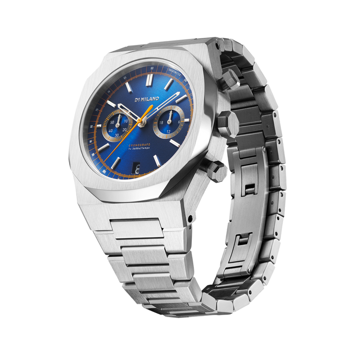 Montre Cronografo Royal Blue - Montre - D1 Milano - Les Champs d'Or