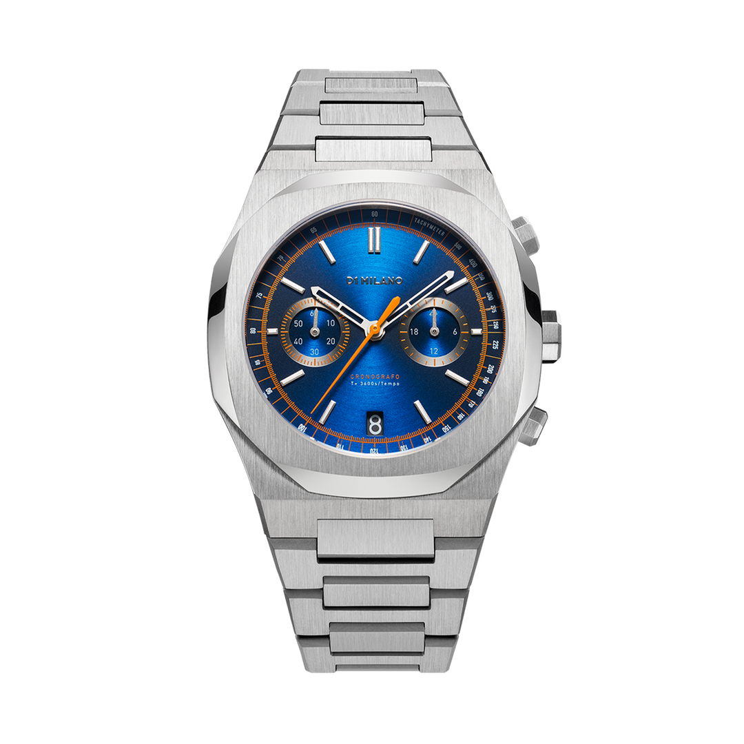 Montre Cronografo Royal Blue - Montre - D1 Milano - Les Champs d'Or