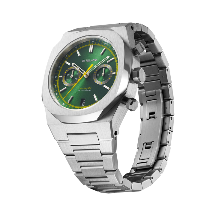 Montre Cronografo Noble Green - Montre - D1 Milano - Les Champs d'Or
