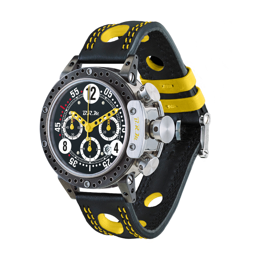 Montre DDF12-46 Aiguilles Jaune - Montre - B.R.M - Les Champs d'Or