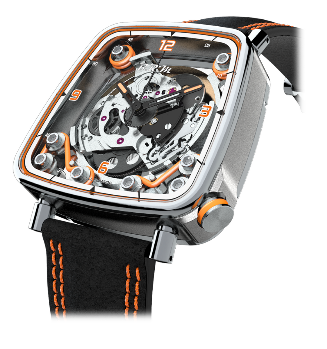 Montre FF39-40-TG-LFG Aiguilles Orange - Montre - B.R.M - Les Champs d'Or