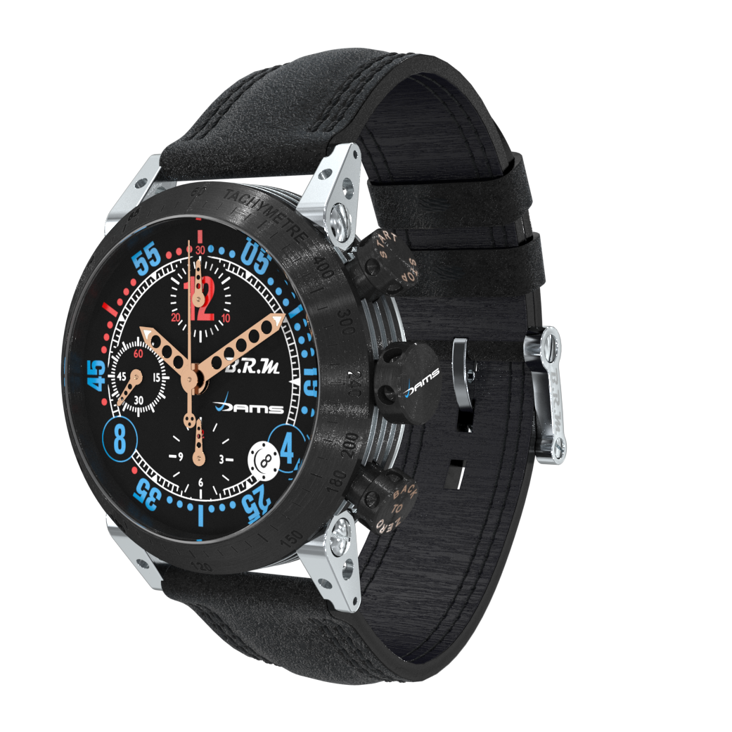 Montre GP-40 Dams Lucas Oil Inox et Pvd