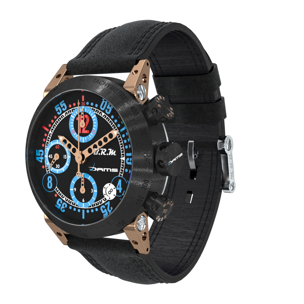 Montre GP-40 Dams Lucas Oil Inox et Bronze