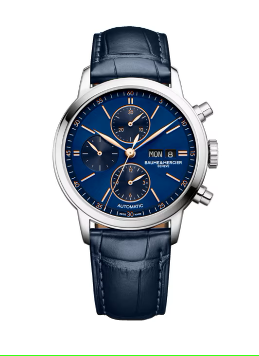 Montre Classima Chronographe Automatique 10784 - Les Champs d'Or - Montre - Baume et Mercier