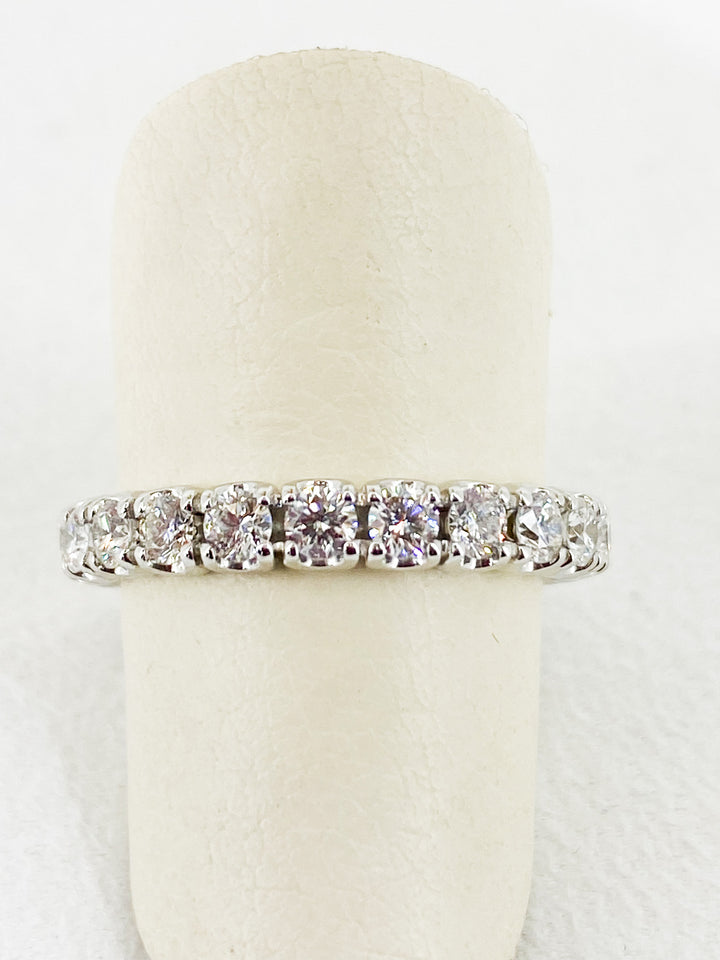 Alliance Sertis de Diamant en Or Blanc - Sublime Diamant - Bagues - Les Champs d'Or