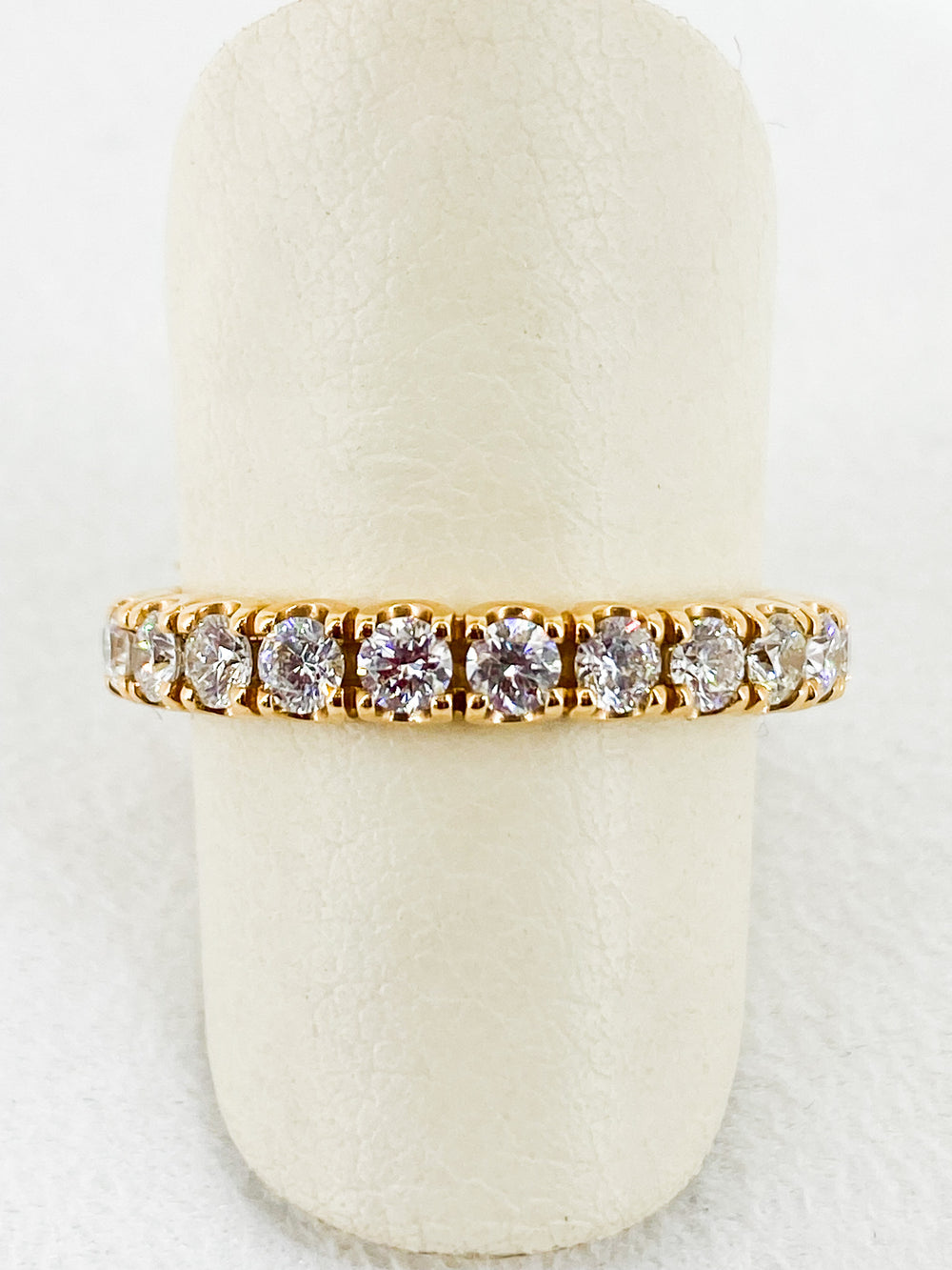 Bague de fiançailles Sertis de Diamant en Or Jaune -  - Sublime Diamant - Bagues - Les Champs d'Or