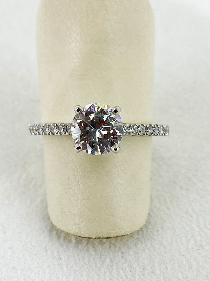 Bague de Fiançailles Diamant -  - Sublime Diamant - Bagues - Les Champs d'Or