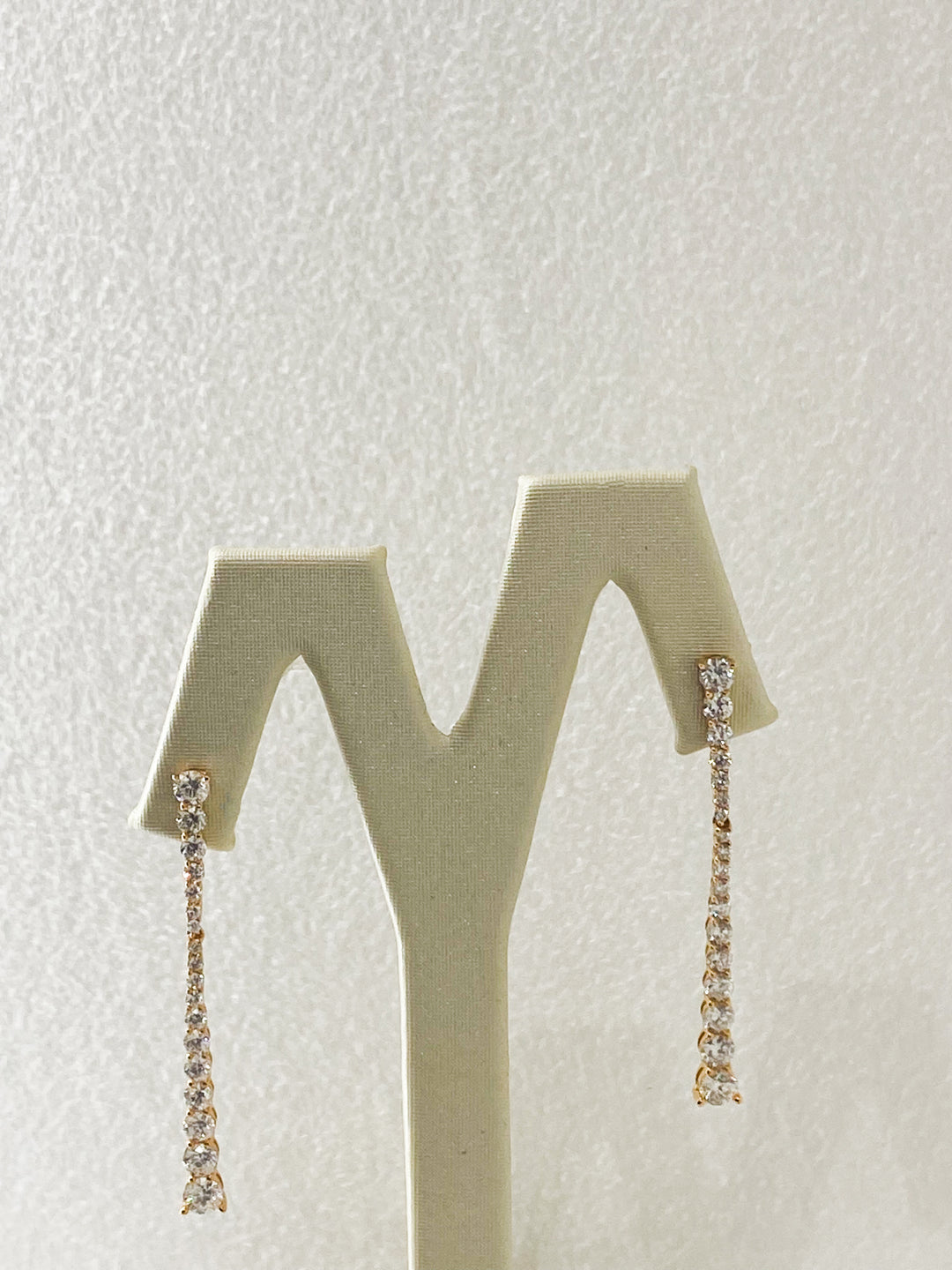 Boucles d'oreilles Pendante Diamant et Or Jaune - - Sublime Diamant - Boucle d'oreille - Les Champs d'Or