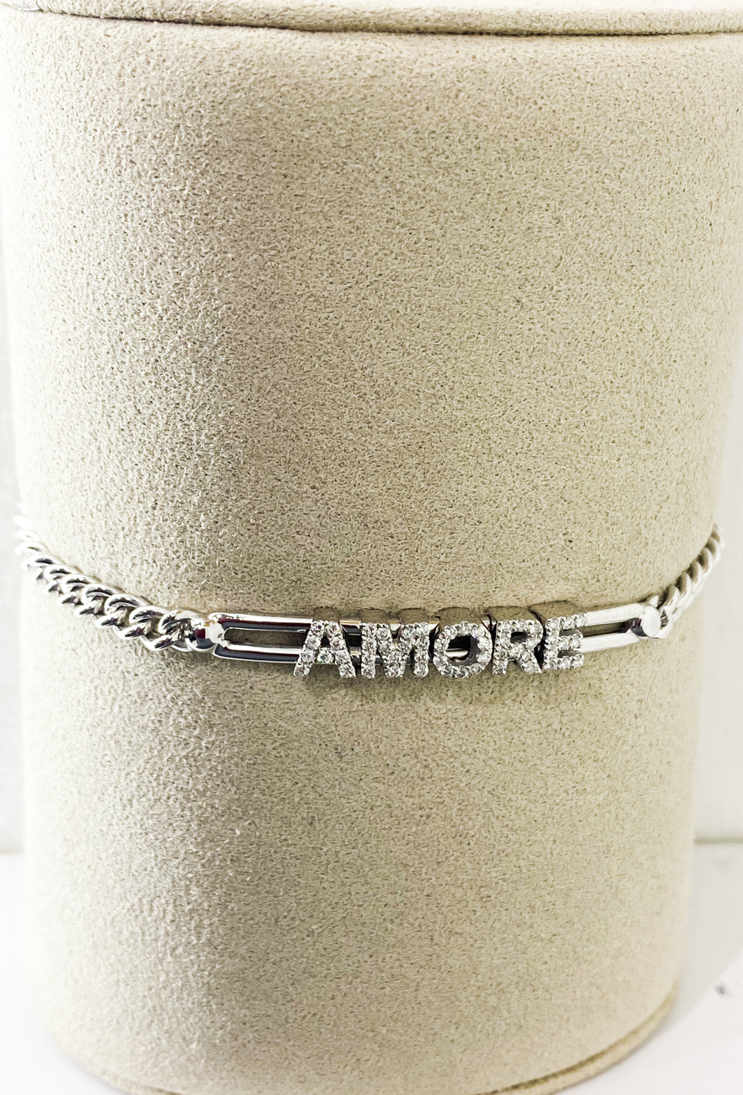 Bracelet Or Blanc Amore Sertis -  - Sublime Diamant - Bracelet - Les Champs d'Or