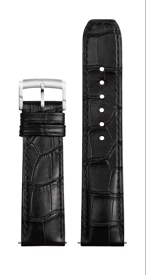 Bracelet Alligator Noir MXE0BCXJ Bracelet Baume et Mercier Bracelets Montres - Les Champs d'Or