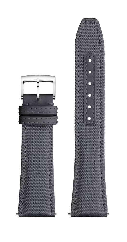 Bracelet toile gris MXE0N0QD Bracelet Baume et Mercier Bracelets Montres - Les Champs d'Or