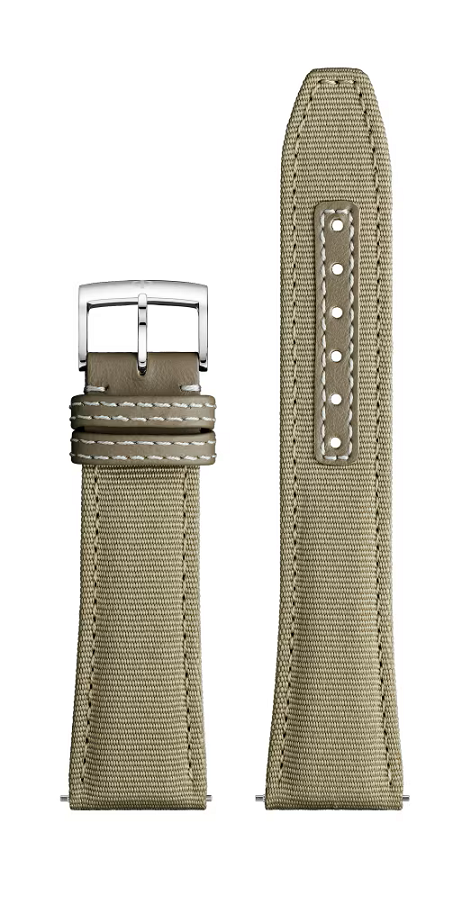 Bracelet toile couleur sable MXE0N0S8 Bracelet Baume et Mercier Bracelets Montres - Les Champs d'Or