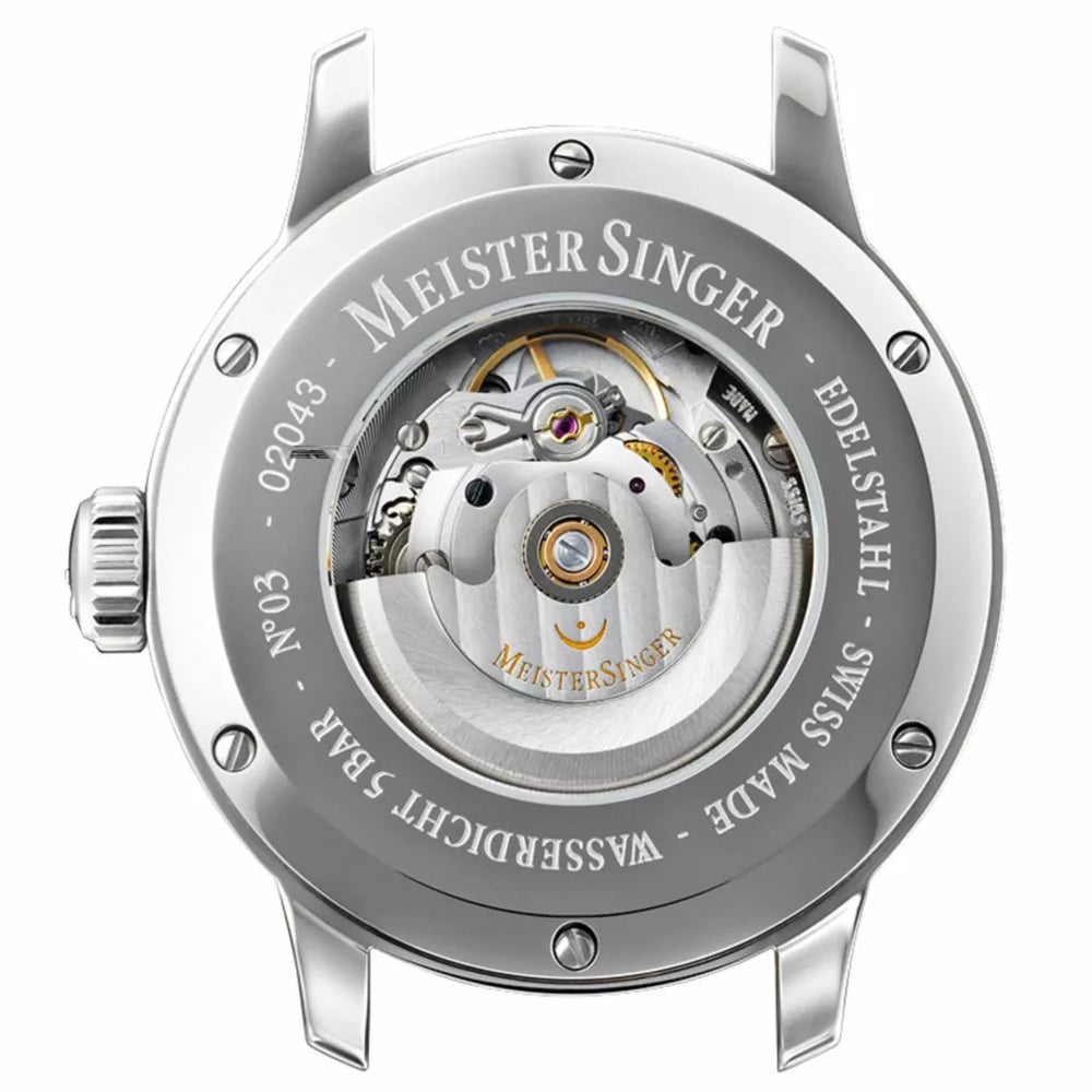 Montre Mono-aiguille N°03 - 43 mm AM903 - Montre - MeisterSinger - Les Champs d'Or