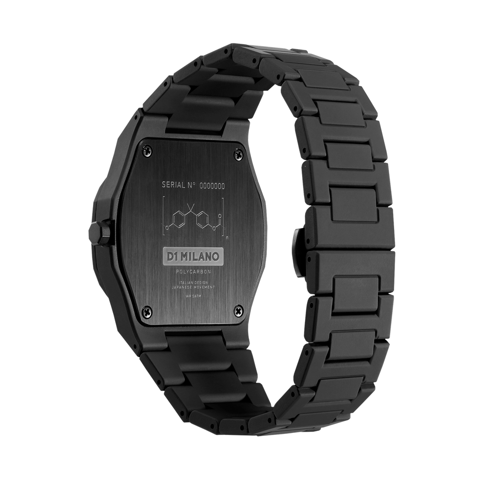 Montre Polycarbon Shadow - Montre - D1 Milano - Les Champs d'Or