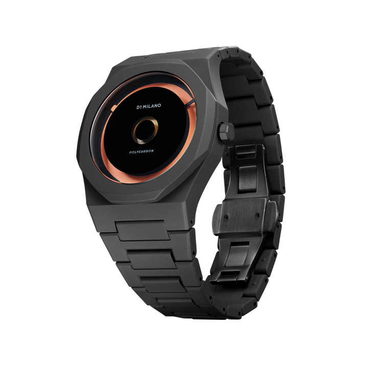 Montre Polycarbon Orange Load - Montre - D1 Milano - Les Champs d'Or