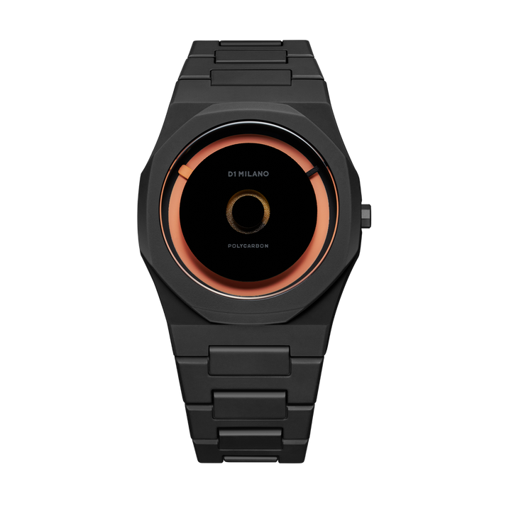 Montre Polycarbon Orange Load - Montre - D1 Milano - Les Champs d'Or