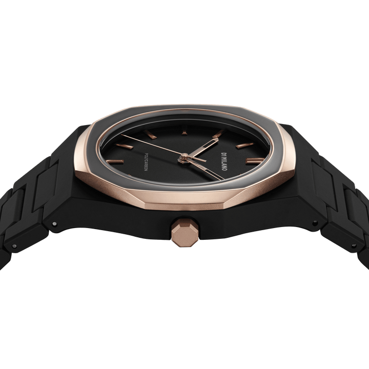 Montre Polycarbon Black Mesh - D1 Milano - Montre - Les Champs d'Or