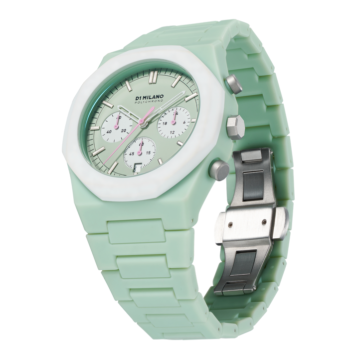 Montre Polychrono Green Blast - Montre - D1 Milano - Les Champs d'Or