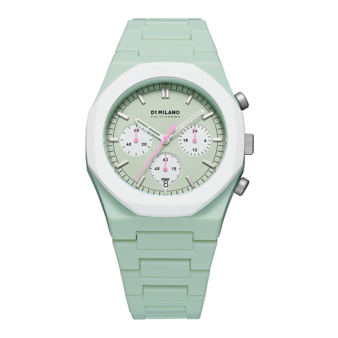 Montre Polychrono Green Blast - Montre - D1 Milano - Les Champs d'Or