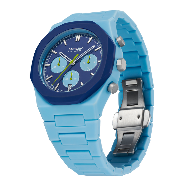 Montre Polychrono Blue Blast - Montre - D1 Milano - Les Champs d'Or