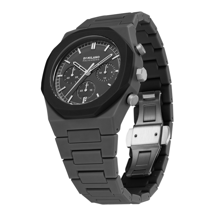 Montre Polychrono Black Blast - Montre - D1 Milano - Les Champs d'Or