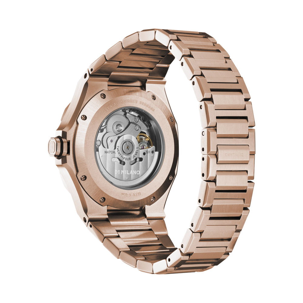 Montre Skeleton Rose Gold - Montre - D1 Milano - Les Champs d'Or