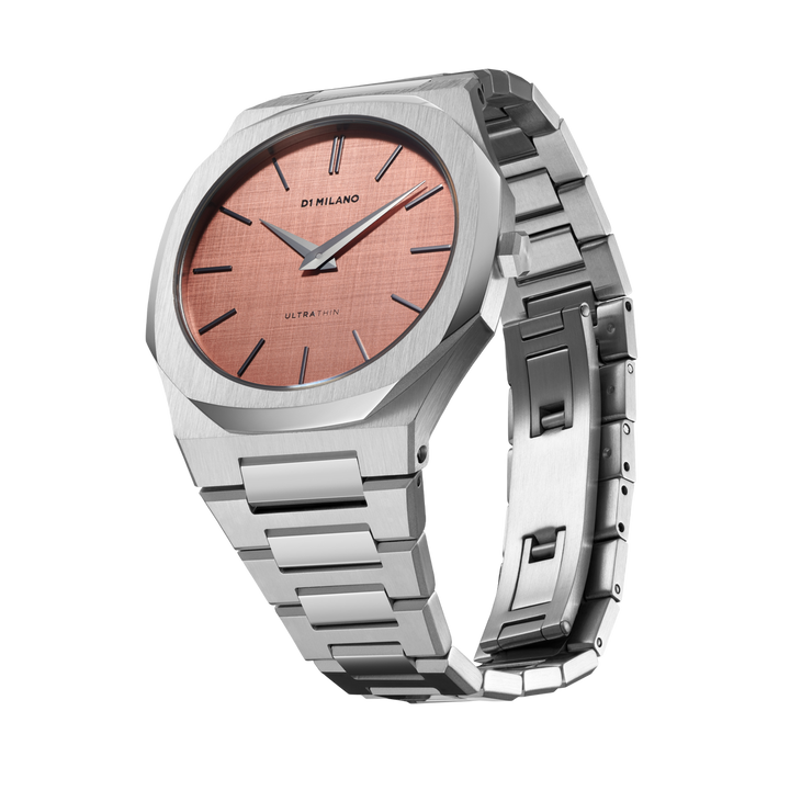 Montre Ultra Thin Salmon - Montre - D1 Milano - Les Champs d'Or